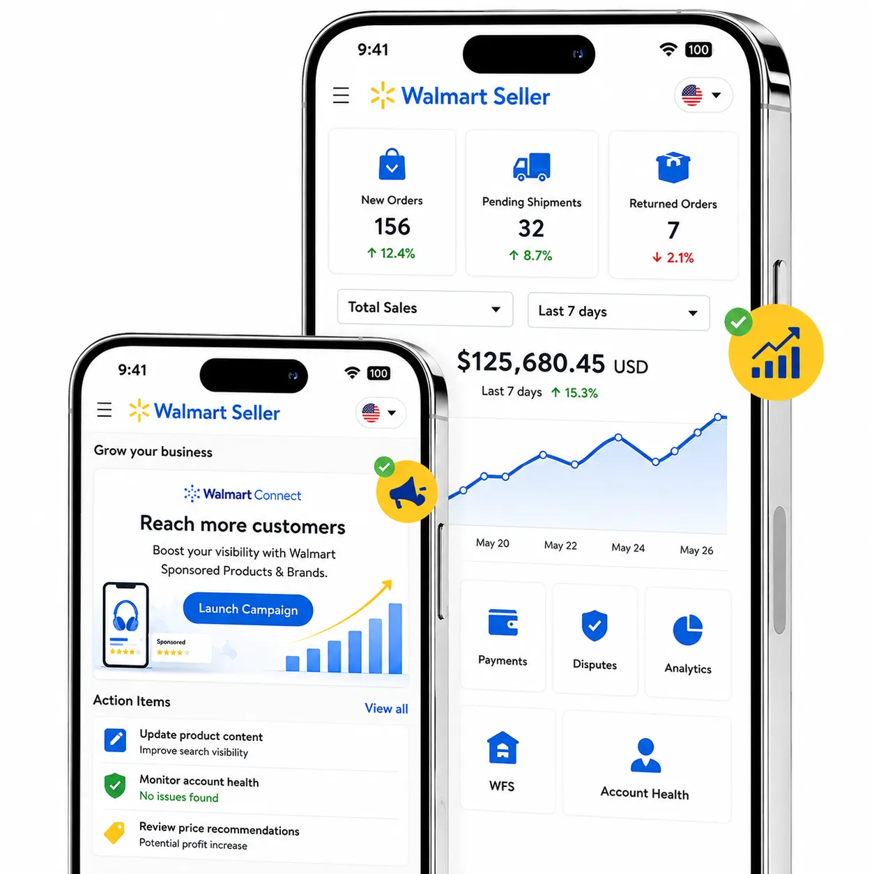 Full Walmart PPC campaigns